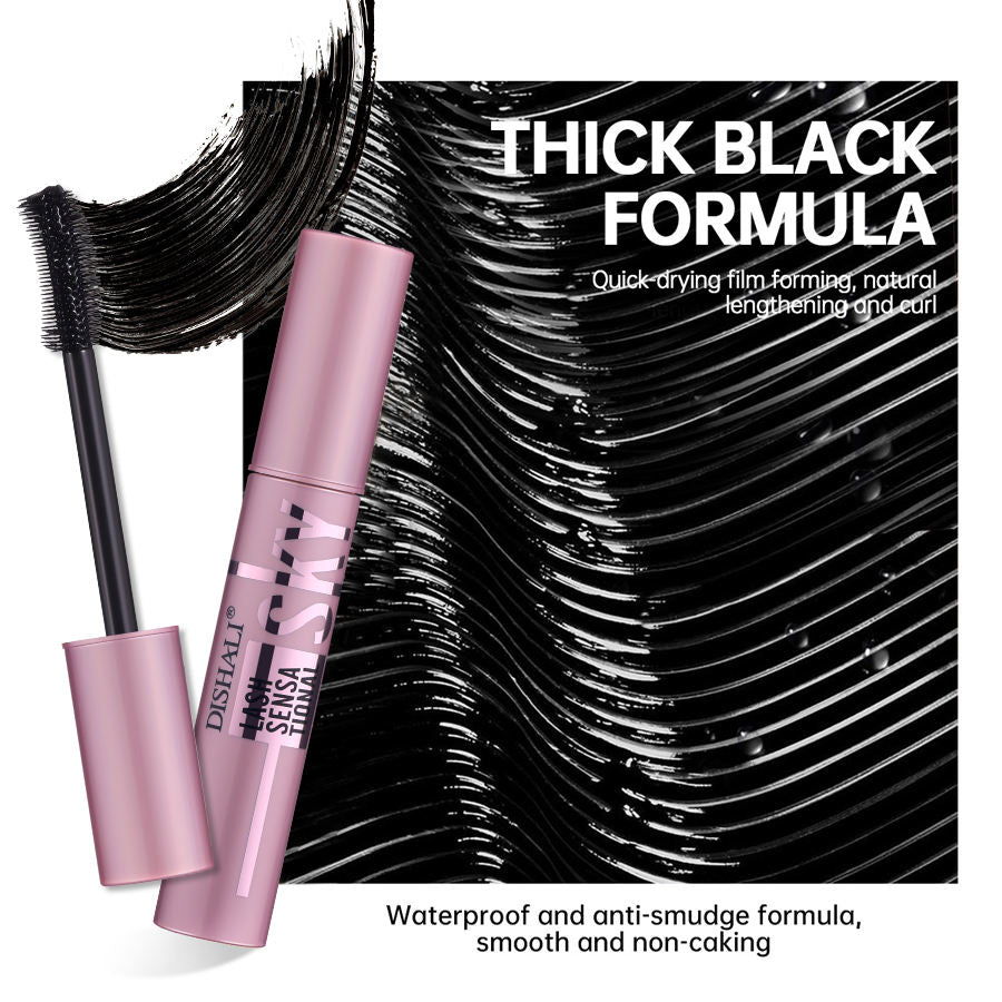 Makeup Eye Lash Mascara Black Waterproof Long Lasting Thick Curling Lengthening Volume Eyelashes Mascara